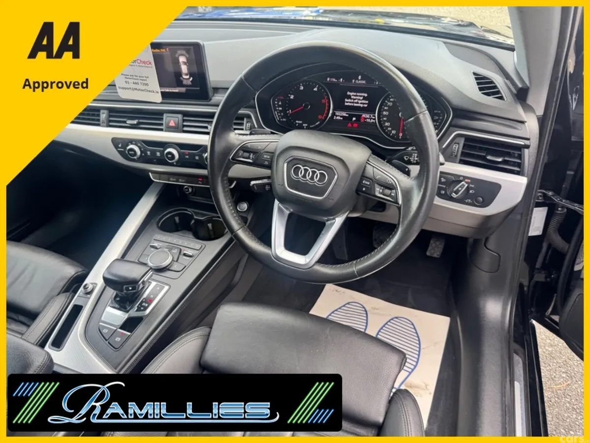 Audi A4 Saloon, Diesel, 2019, Black