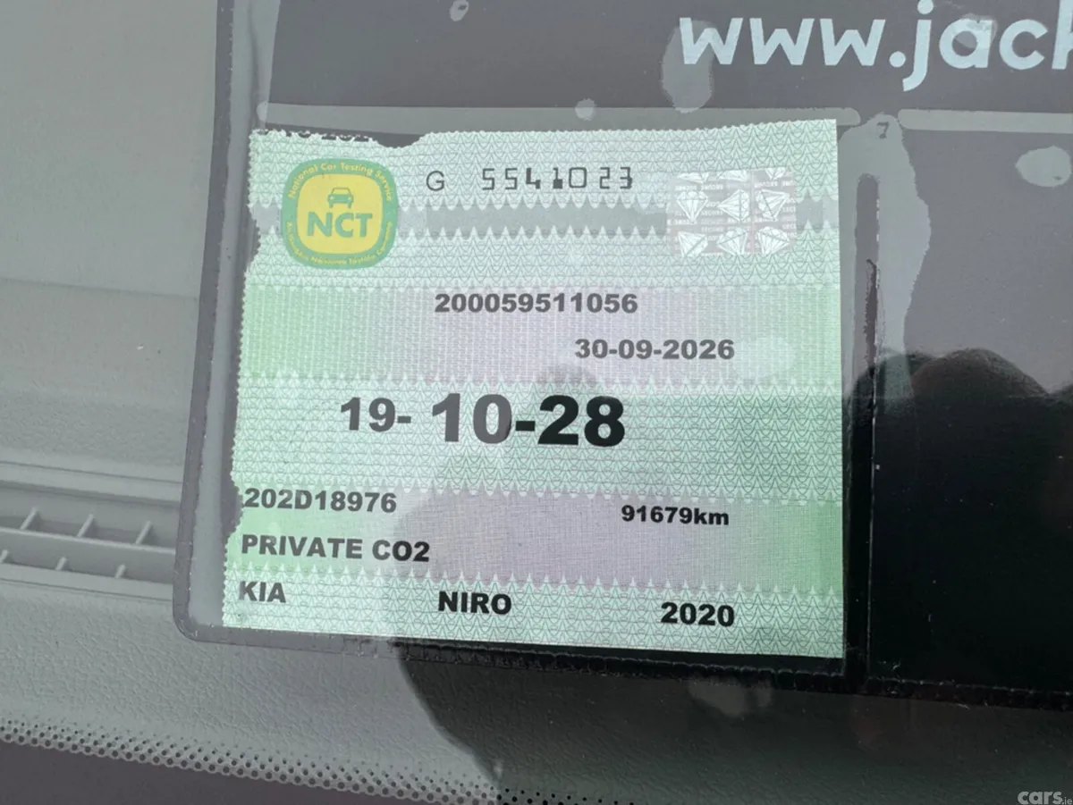Kia Niro SUV, Petrol Plug-in Hybrid, 2020, Red