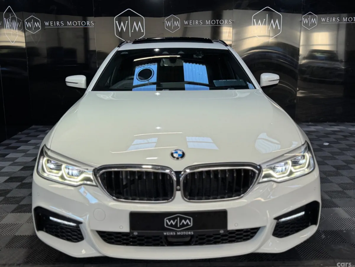 BMW 5-Series Estate, Diesel, 2020, White