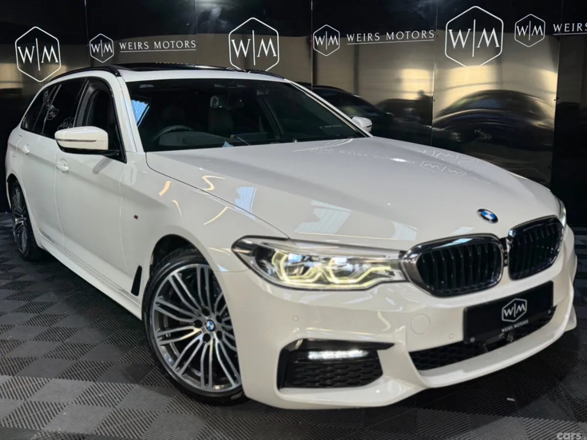 BMW 5-Series Estate, Diesel, 2020, White
