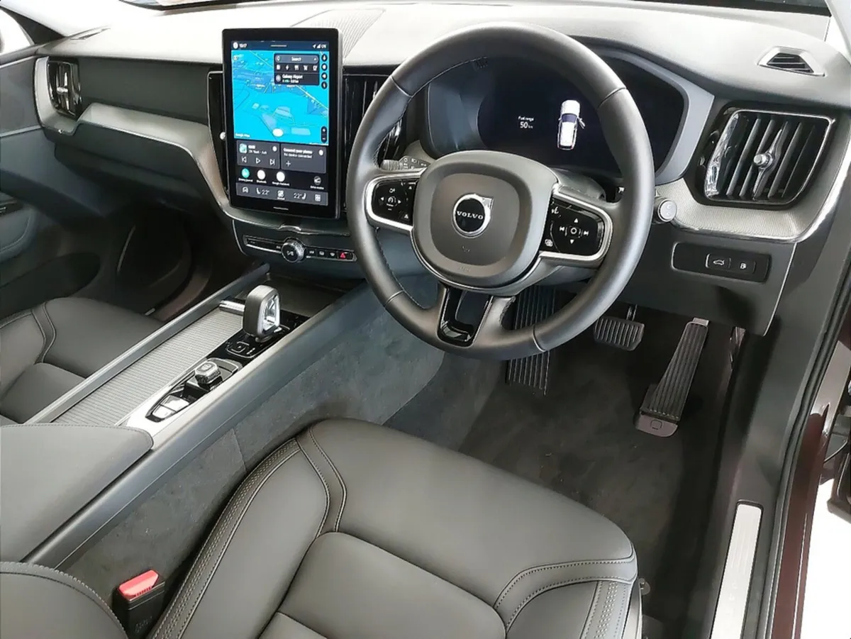 Volvo XC60 SUV, Petrol Plug-in Hybrid, 2025, Red