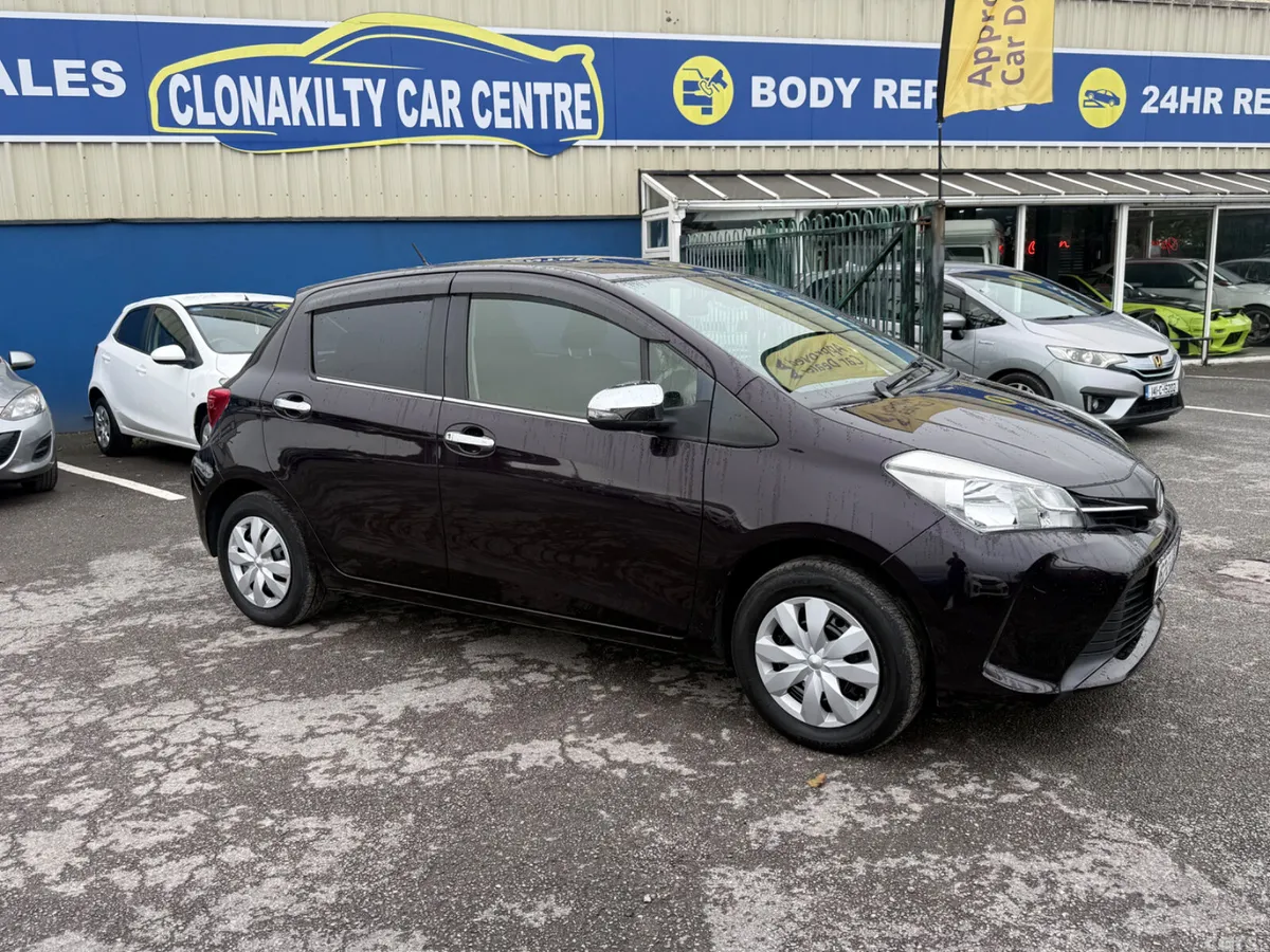 Toyota Vitz Hatchback, Petrol, 2016, Black