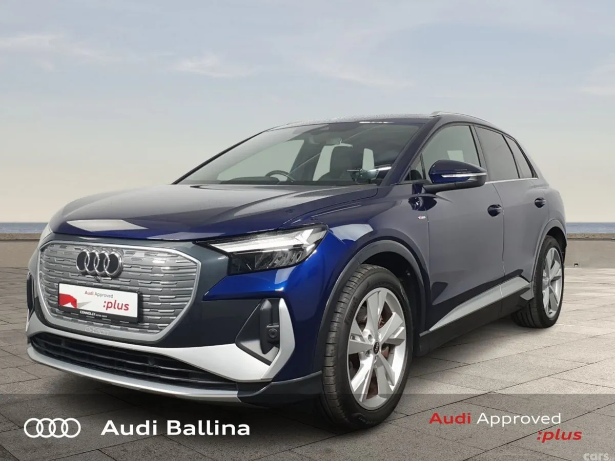 Audi Q4 e-tron SUV, Electric, 2024, Blue