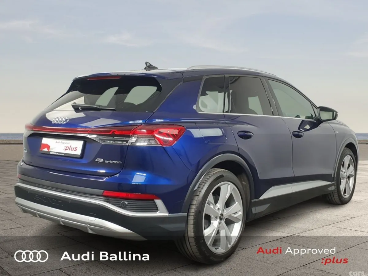 Audi Q4 e-tron SUV, Electric, 2024, Blue