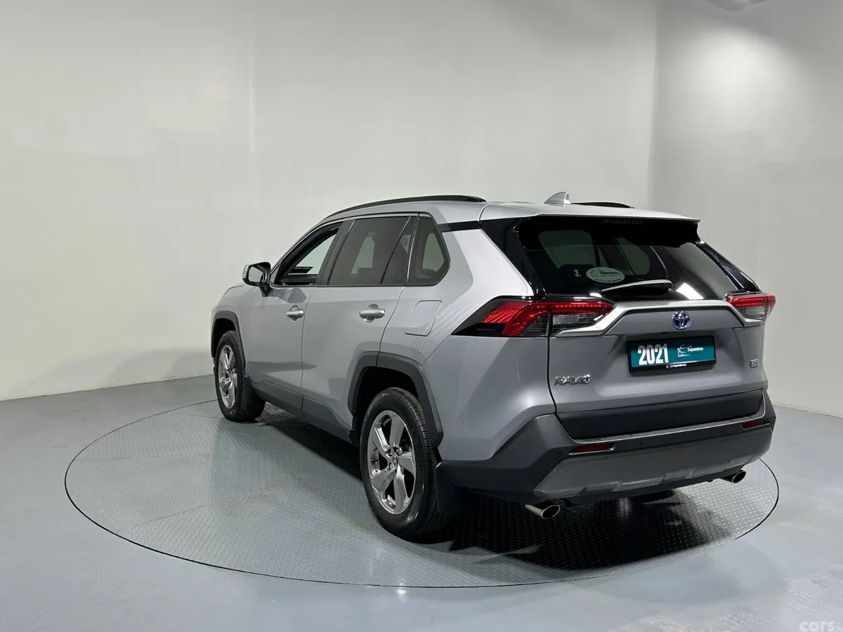 Toyota RAV4 SUV, Petrol Hybrid, 2021, Silver