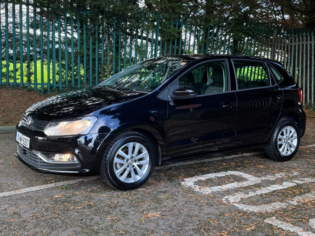 Volkswagen Polo Hatchback, Petrol, 2017, Black