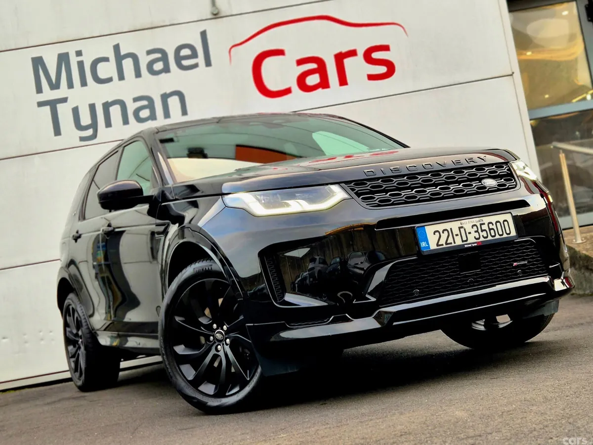 Land Rover Discovery Sport SUV, Petrol Plug-in Hybrid, 2022, Black