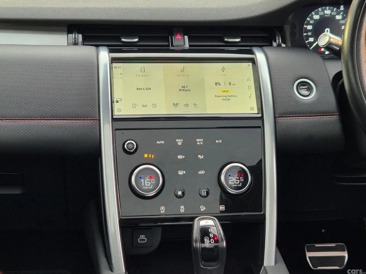 Land Rover Discovery Sport SUV, Petrol Plug-in Hybrid, 2022, Black