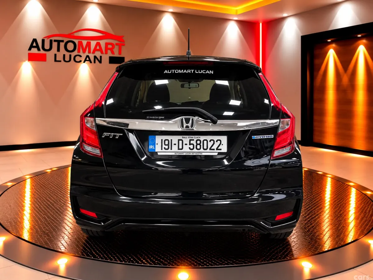Honda Fit Hatchback, Petrol Hybrid, 2019, Black