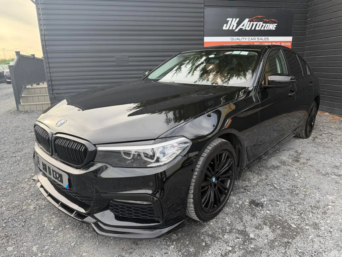 BMW 5-Series Saloon, Diesel, 2018, Black