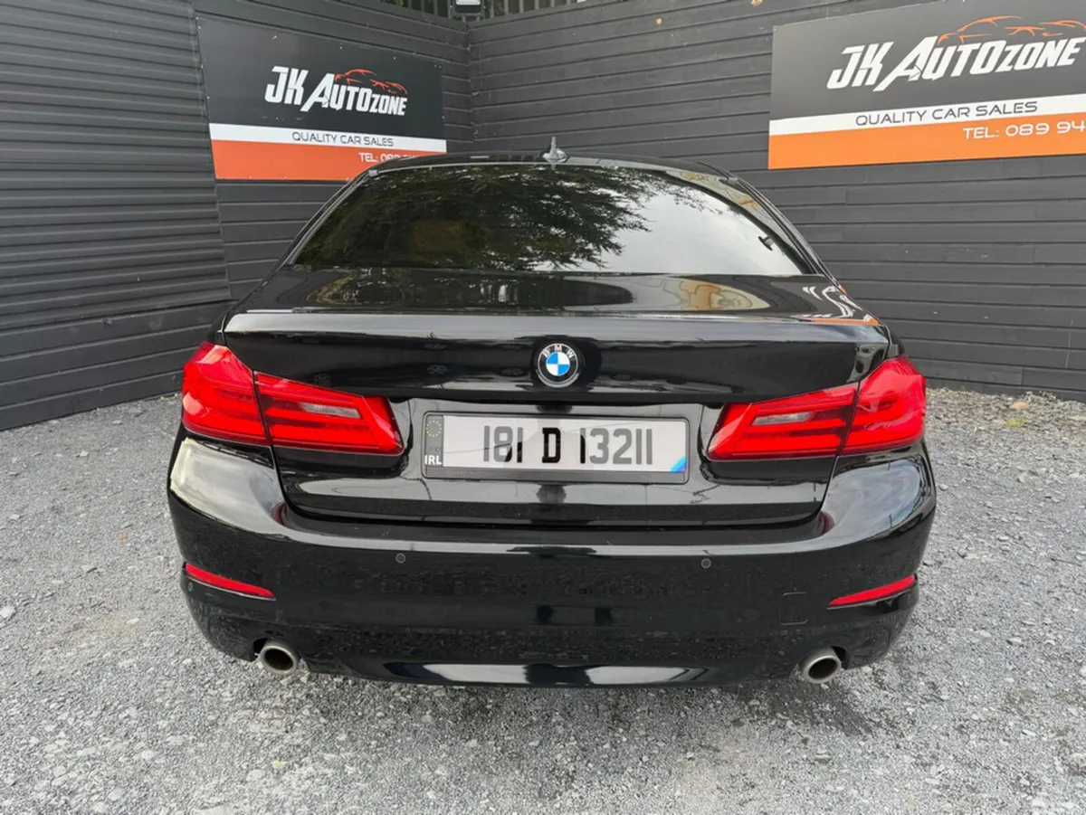 BMW 5-Series Saloon, Diesel, 2018, Black