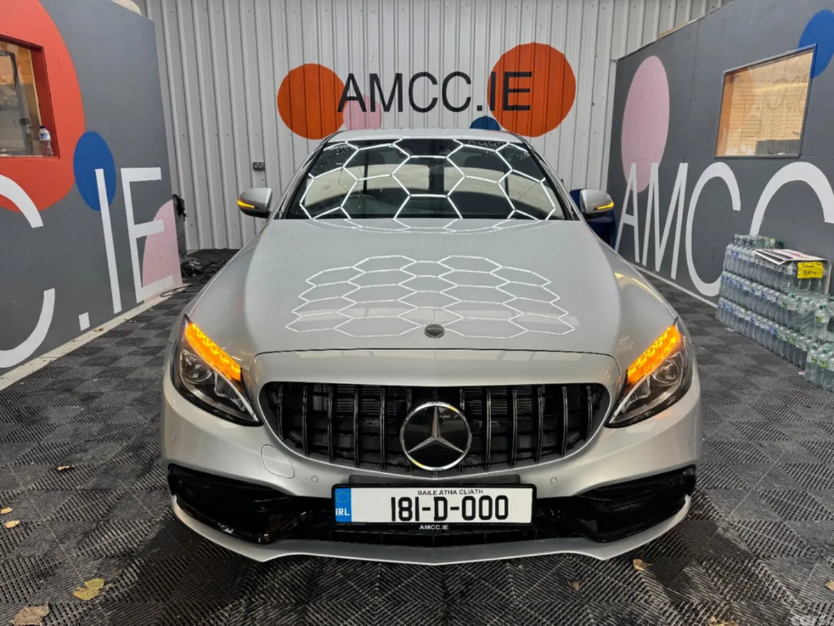 Mercedes-Benz C-Class Saloon, Petrol, 2018, Silver
