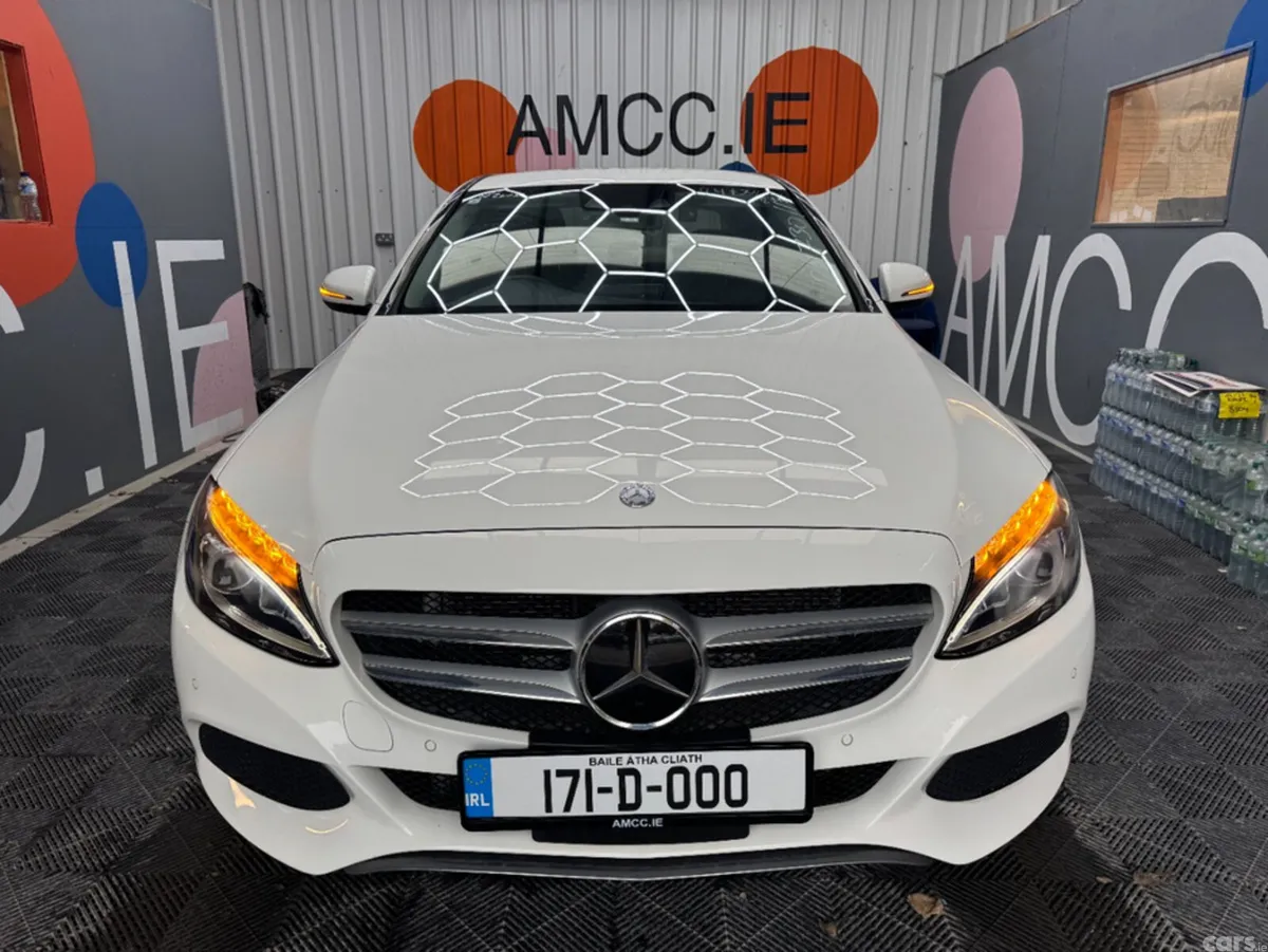Mercedes-Benz C-Class Saloon, Petrol, 2017, White