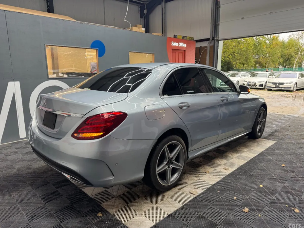Mercedes-Benz C-Class Saloon, Petrol, 2018, Silver