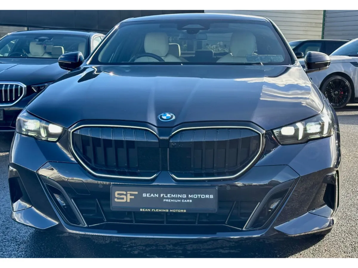 BMW 5-Series Saloon, Petrol Hybrid, 2026, Black