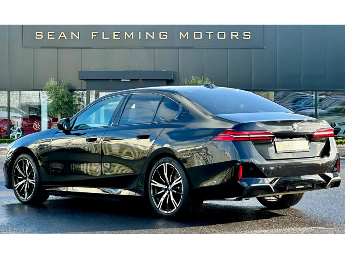 BMW 5-Series Saloon, Petrol Hybrid, 2026, Black