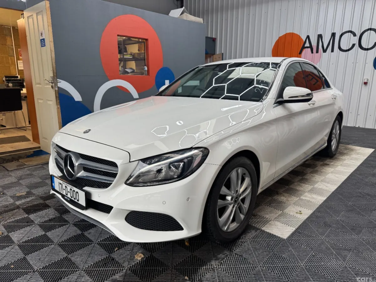 Mercedes-Benz C-Class Saloon, Petrol, 2017, White