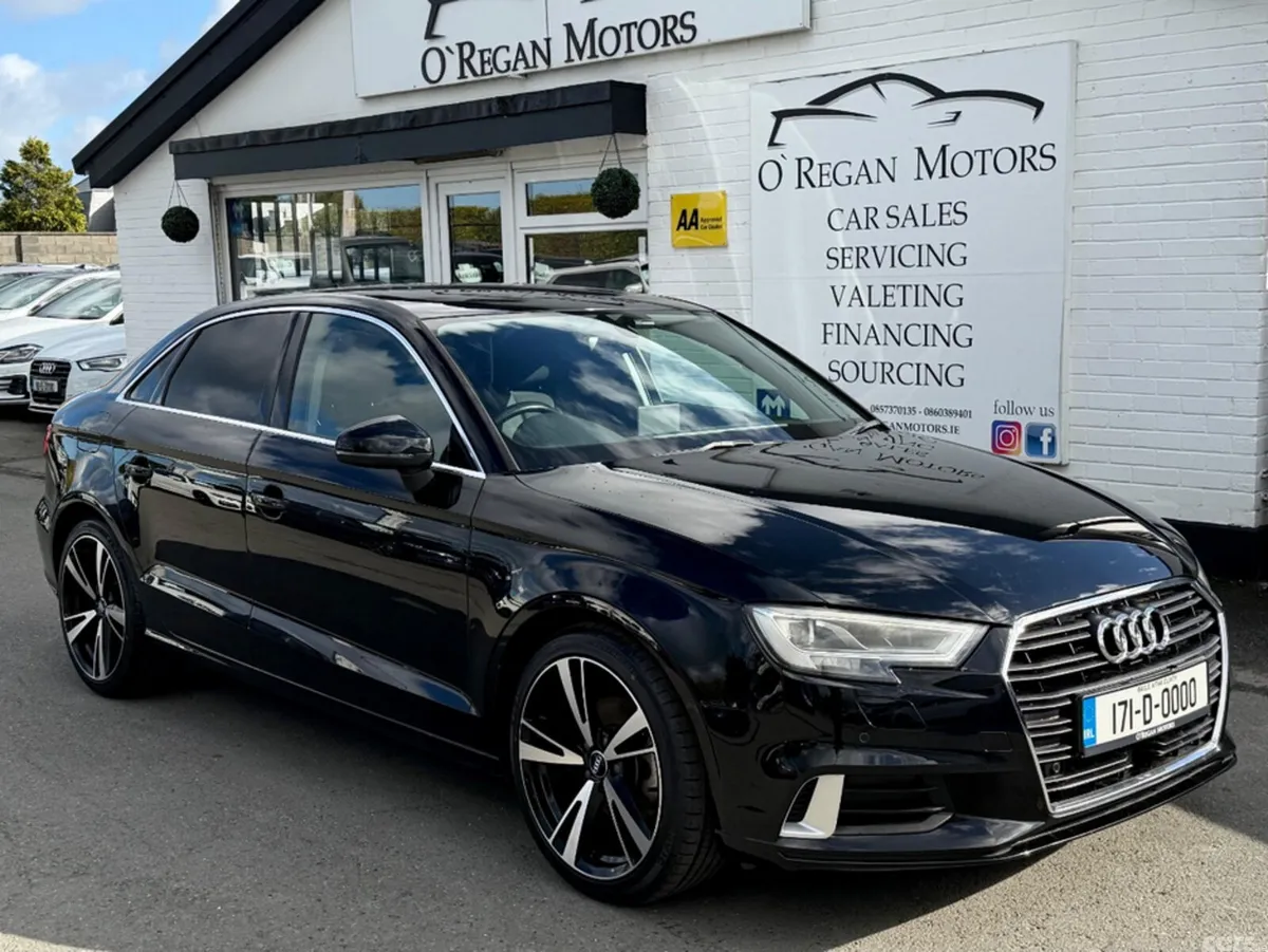 Audi A3 Saloon, Petrol, 2017, Black