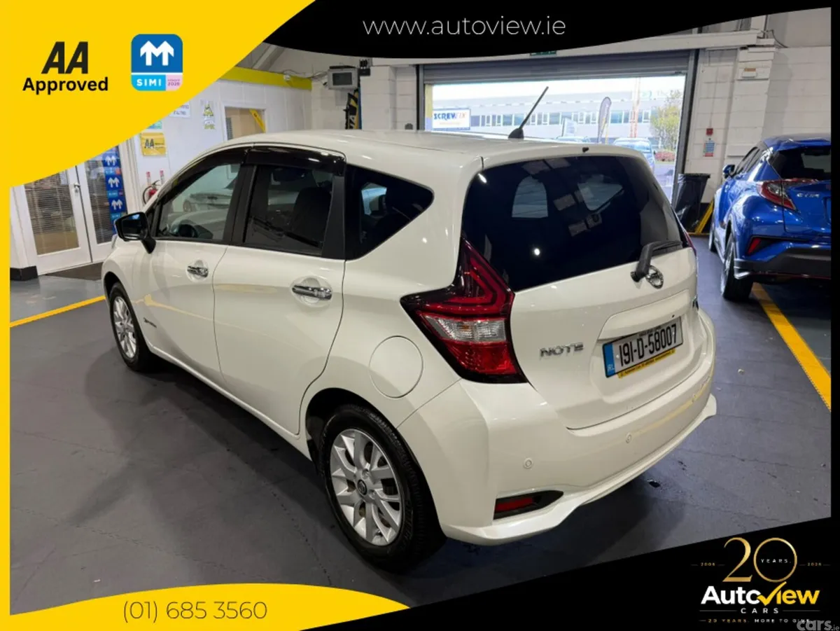 Nissan Note Hatchback, Petrol Hybrid, 2019, White