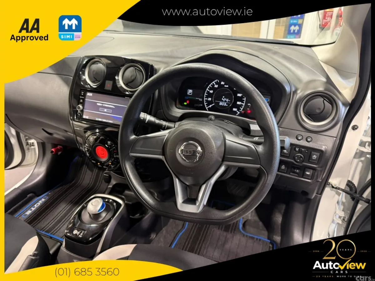 Nissan Note Hatchback, Petrol Hybrid, 2019, White