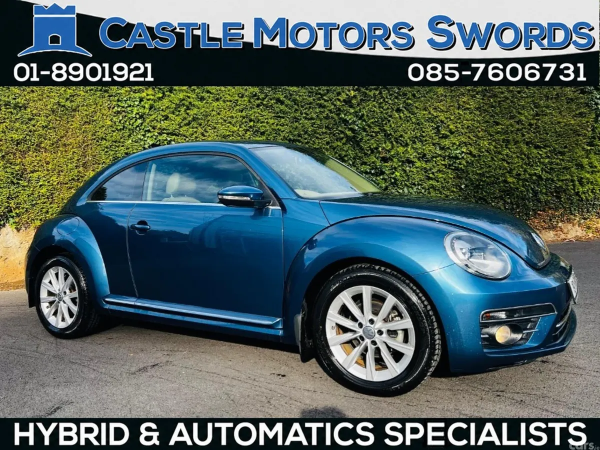 Volkswagen Beetle Hatchback, Petrol, 2019, Blue