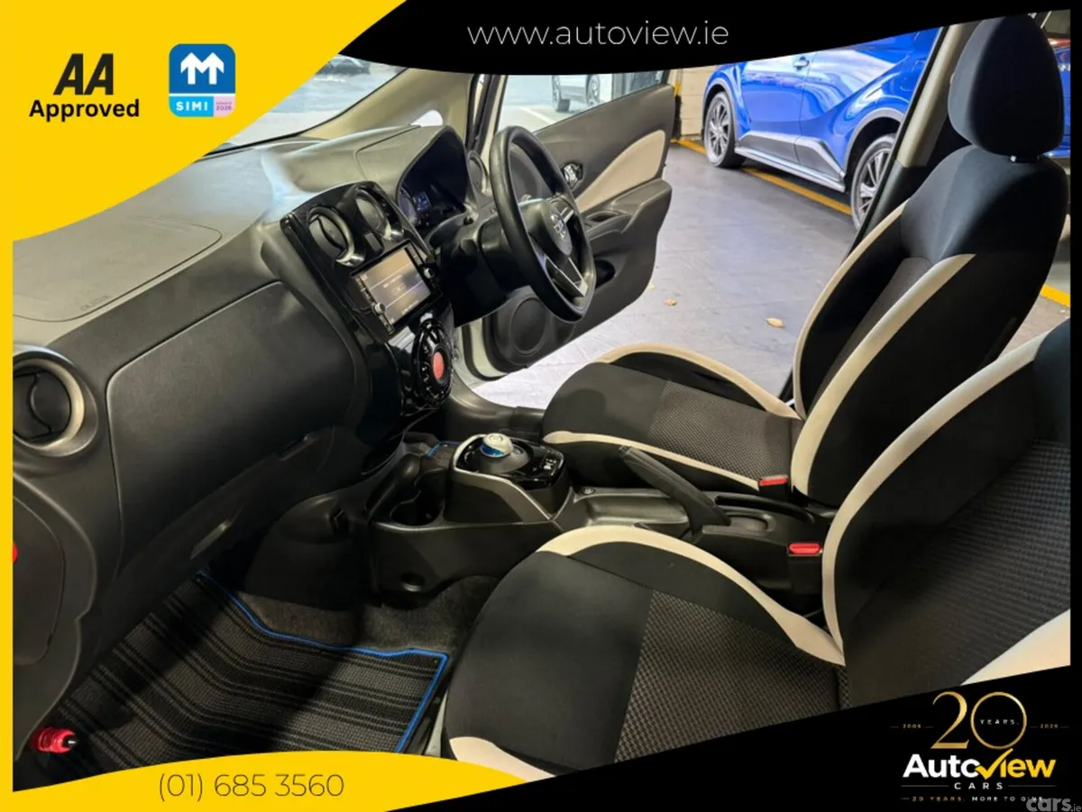 Nissan Note Hatchback, Petrol Hybrid, 2019, White