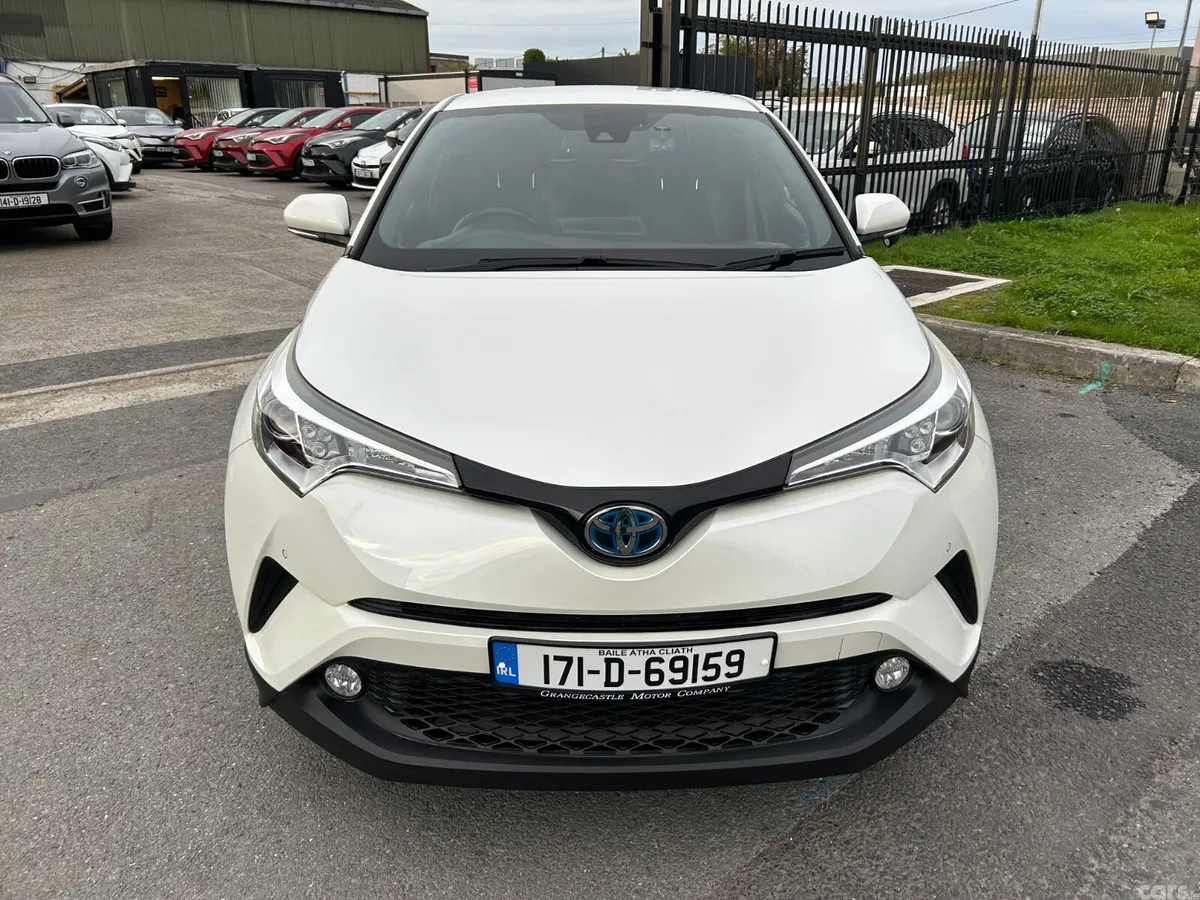 Toyota C-HR Hatchback, Petrol Hybrid, 2017, Red