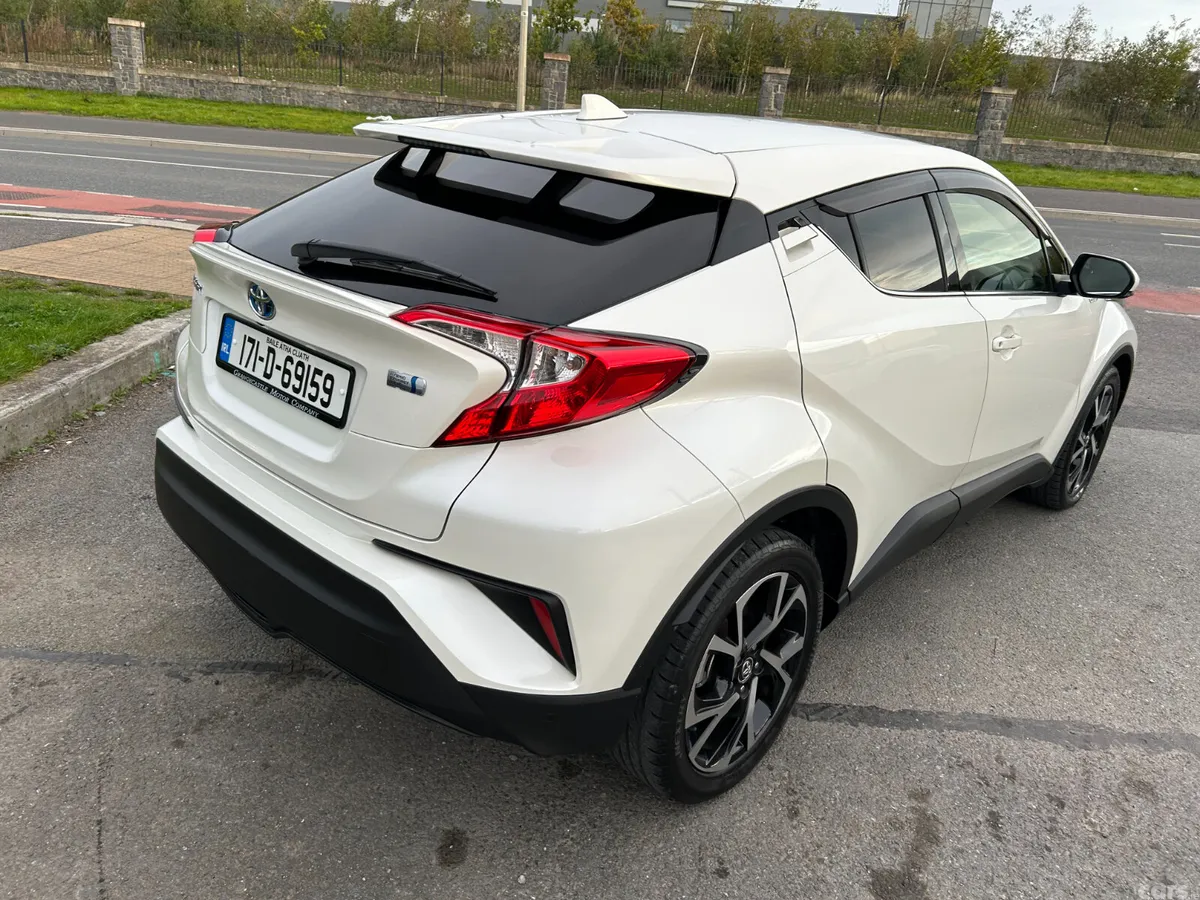 Toyota C-HR Hatchback, Petrol Hybrid, 2017, Red