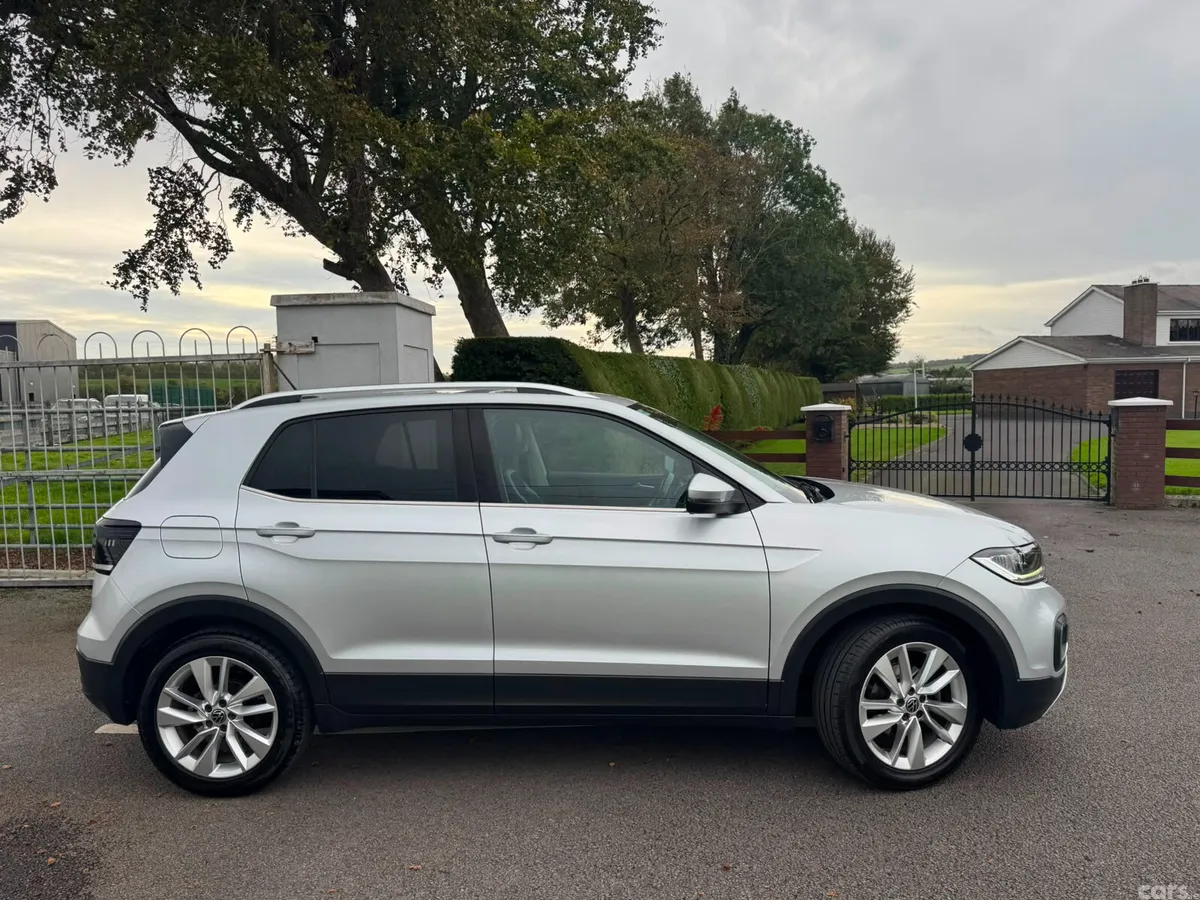 Volkswagen T-Cross SUV, Petrol, 2023, Silver