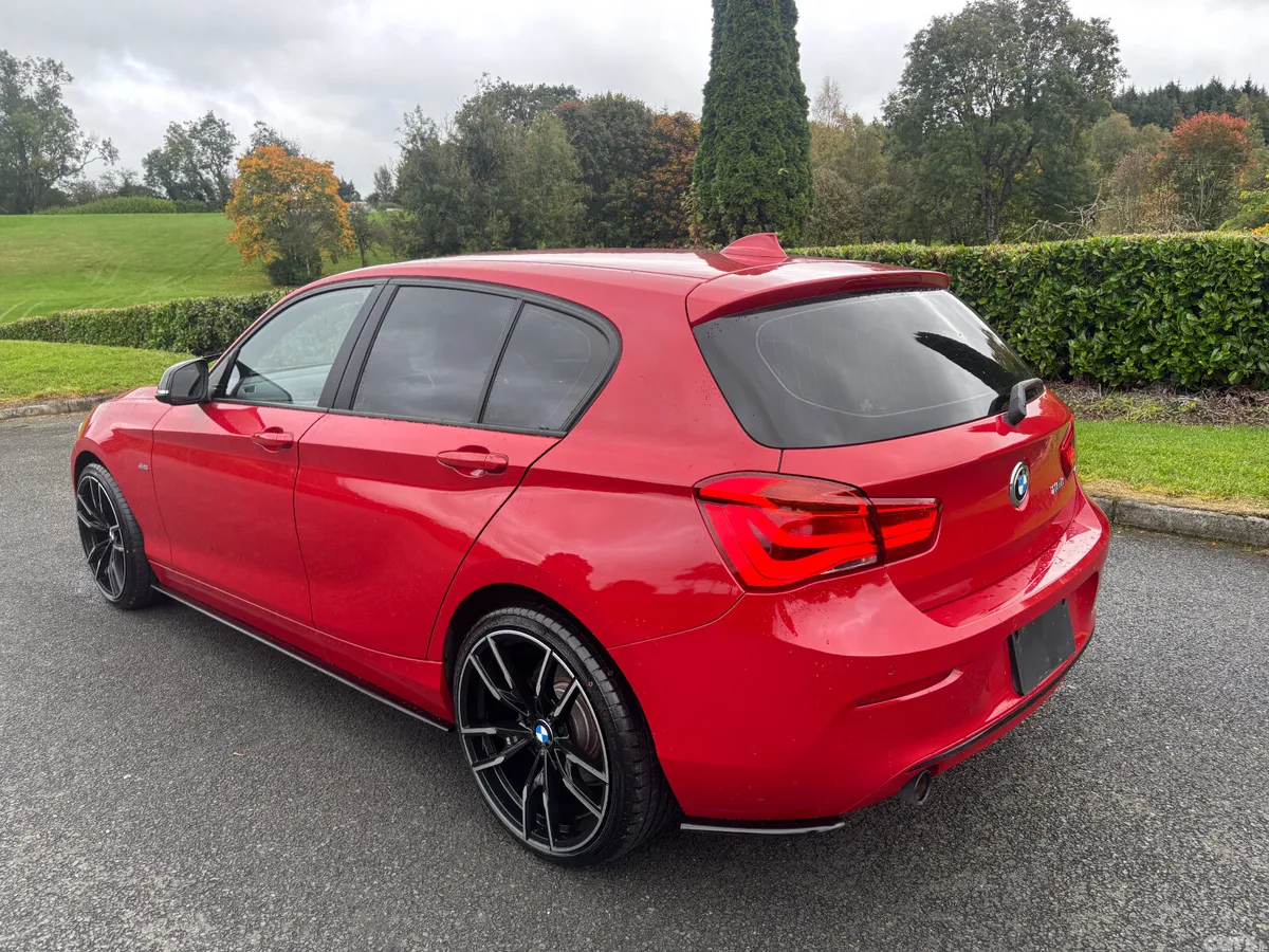 BMW 1-Series Hatchback, Diesel, 2017, Red