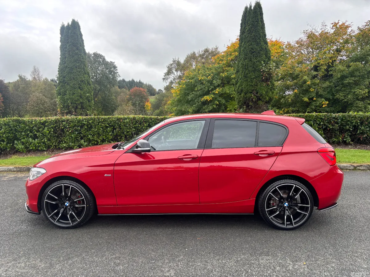 BMW 1-Series Hatchback, Diesel, 2017, Red