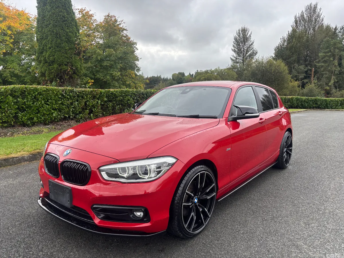 BMW 1-Series Hatchback, Diesel, 2017, Red