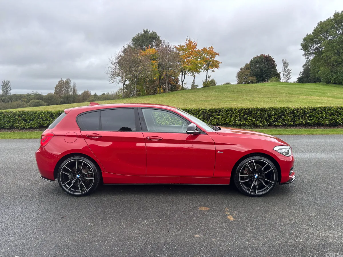 BMW 1-Series Hatchback, Diesel, 2017, Red