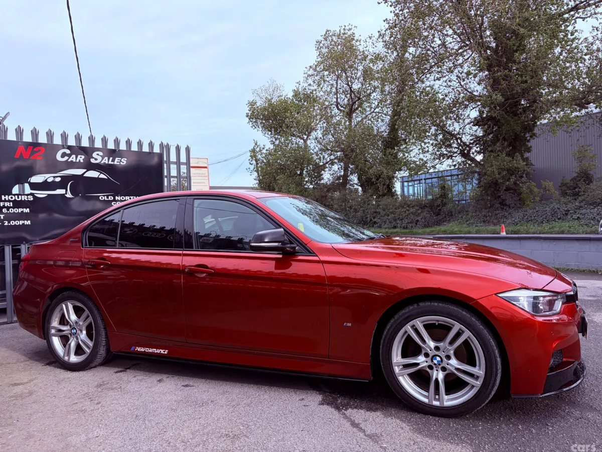 BMW 3-Series Saloon, Petrol Plug-in Hybrid, 2018, Orange