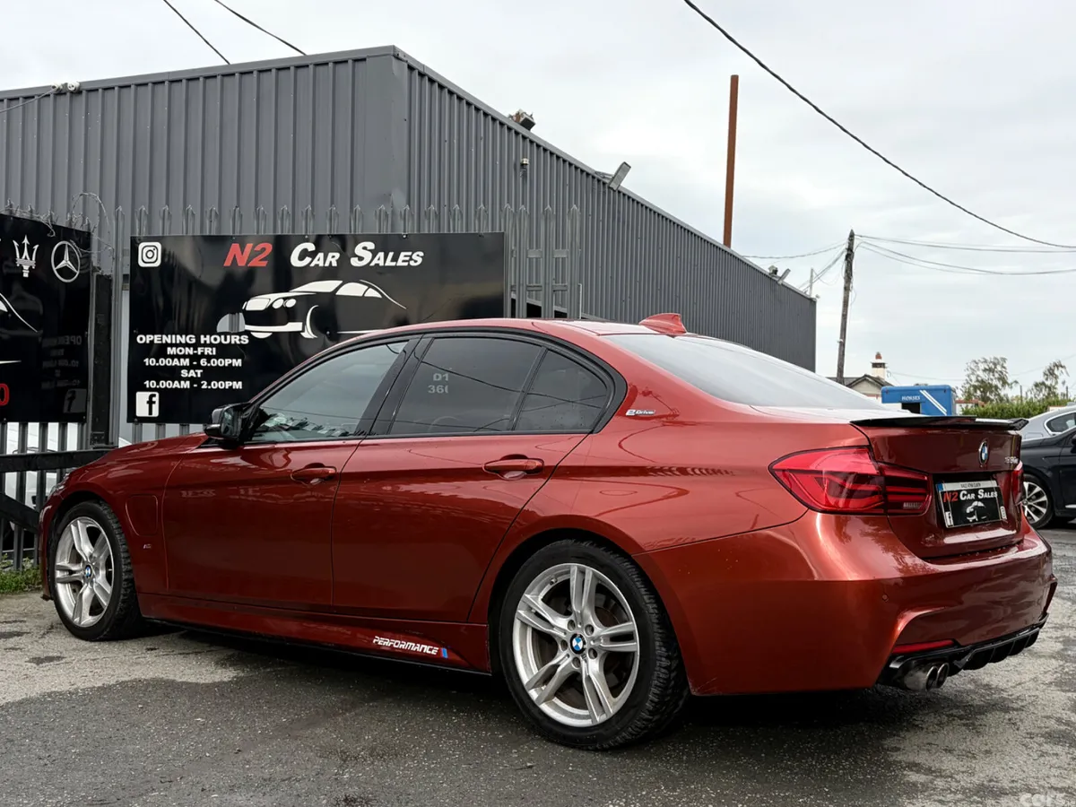 BMW 3-Series Saloon, Petrol Plug-in Hybrid, 2018, Orange