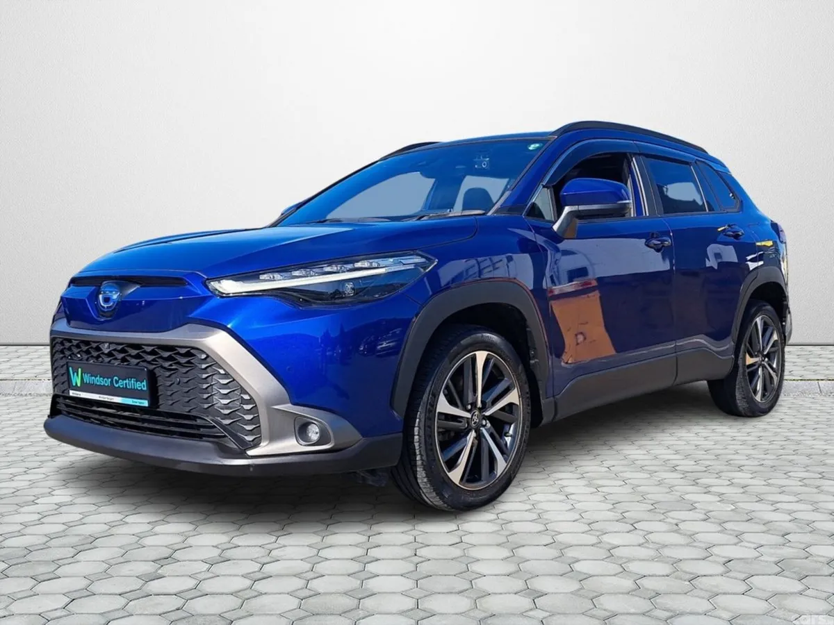 Toyota Corolla Cross SUV, Petrol Hybrid, 2023, Blue