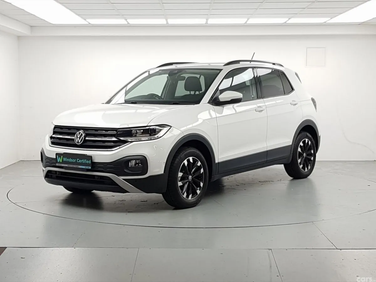 Volkswagen T-Cross SUV, Petrol, 2021, White