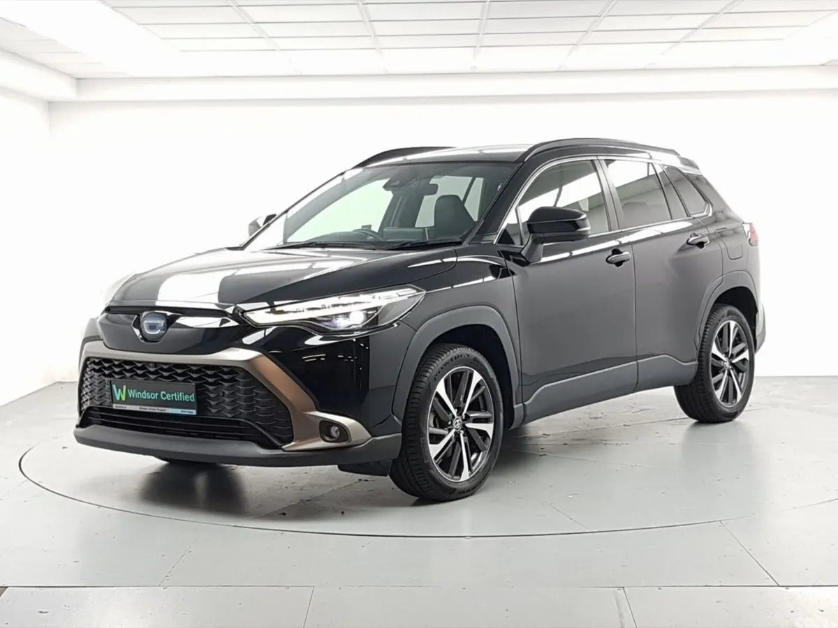 Toyota Corolla Cross SUV, Petrol Hybrid, 2023, Black