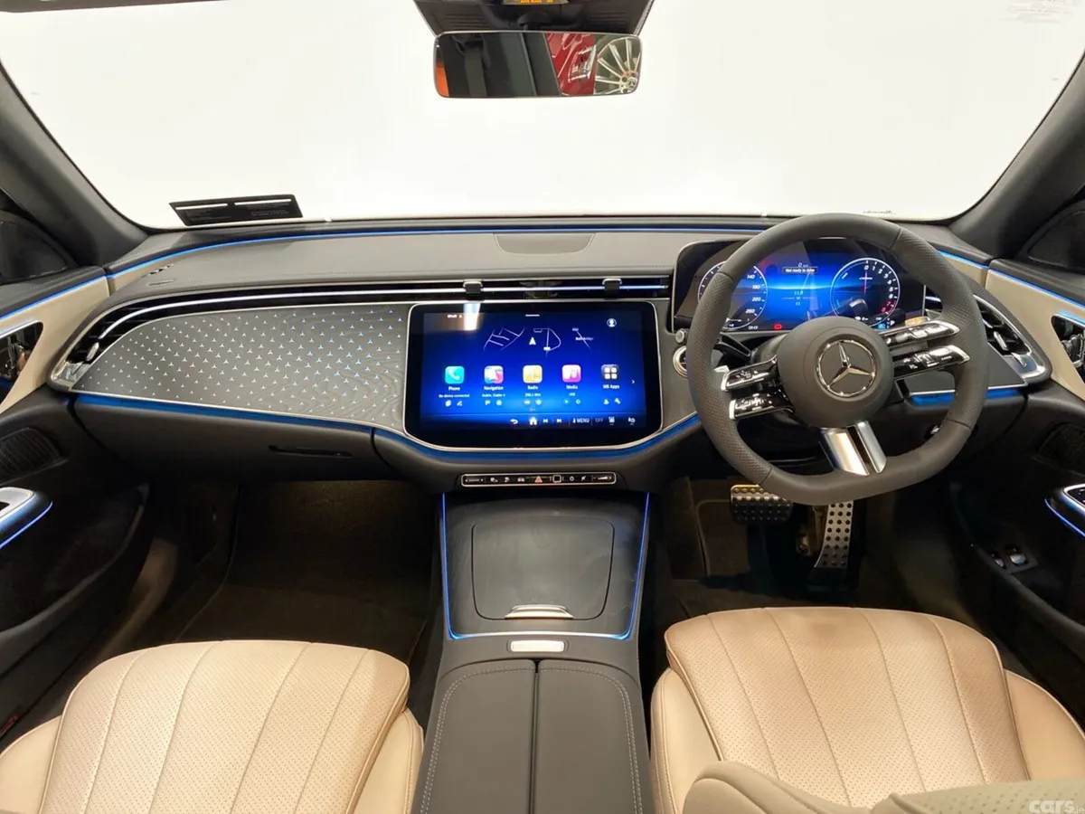 Mercedes-Benz E-Class Saloon, Petrol Plug-in Hybrid, 2026, Red