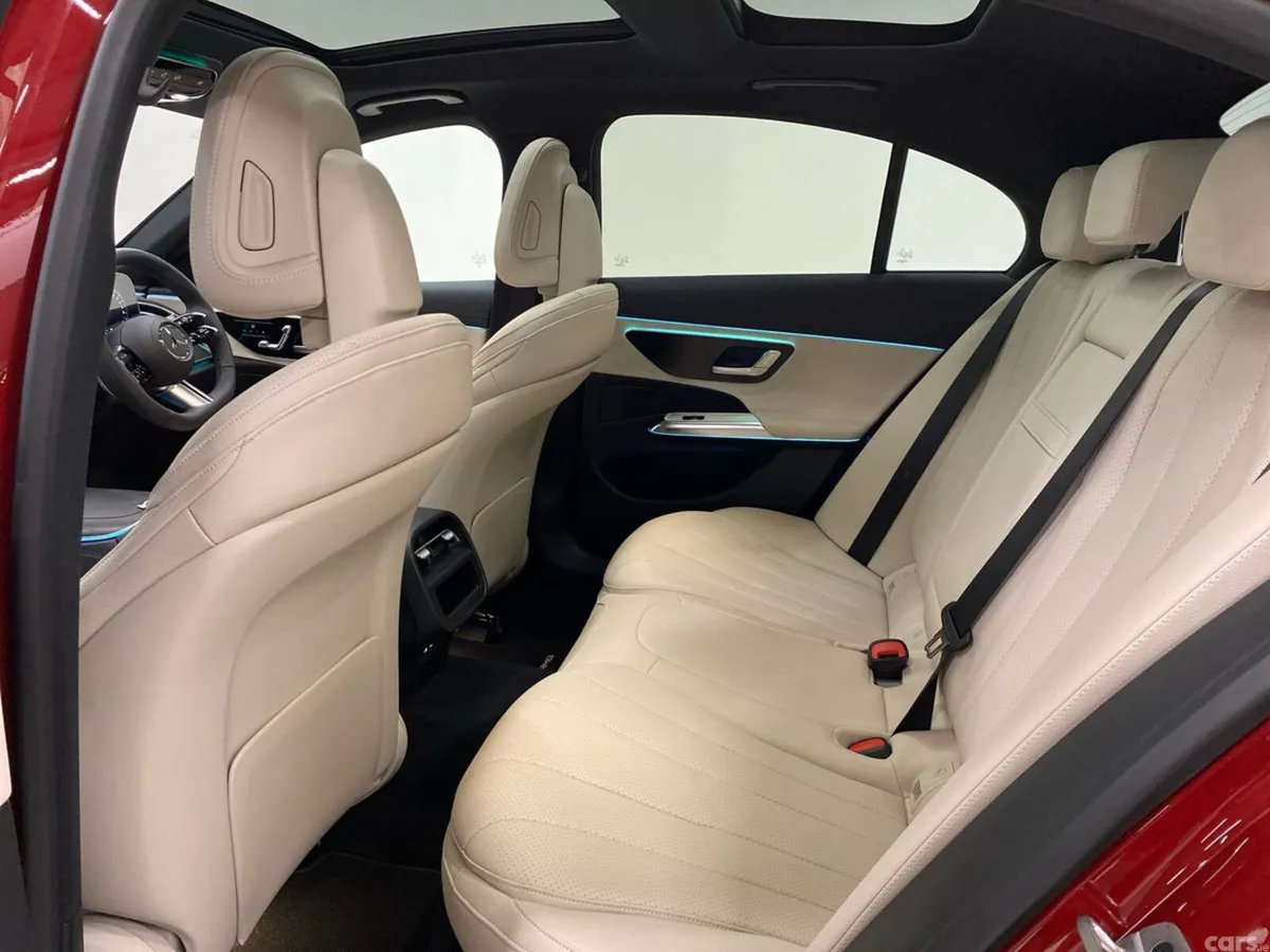 Mercedes-Benz E-Class Saloon, Petrol Plug-in Hybrid, 2026, Red