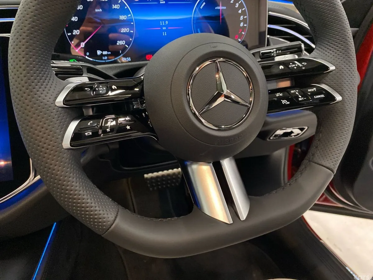 Mercedes-Benz E-Class Saloon, Petrol Plug-in Hybrid, 2026, Red