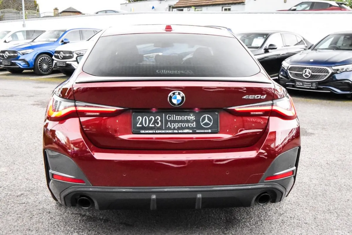 BMW 4-Series Saloon, Diesel, 2023, Red