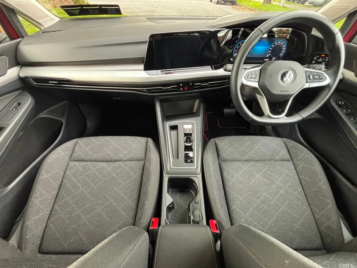 Volkswagen Golf Hatchback, Petrol, 2022, Red