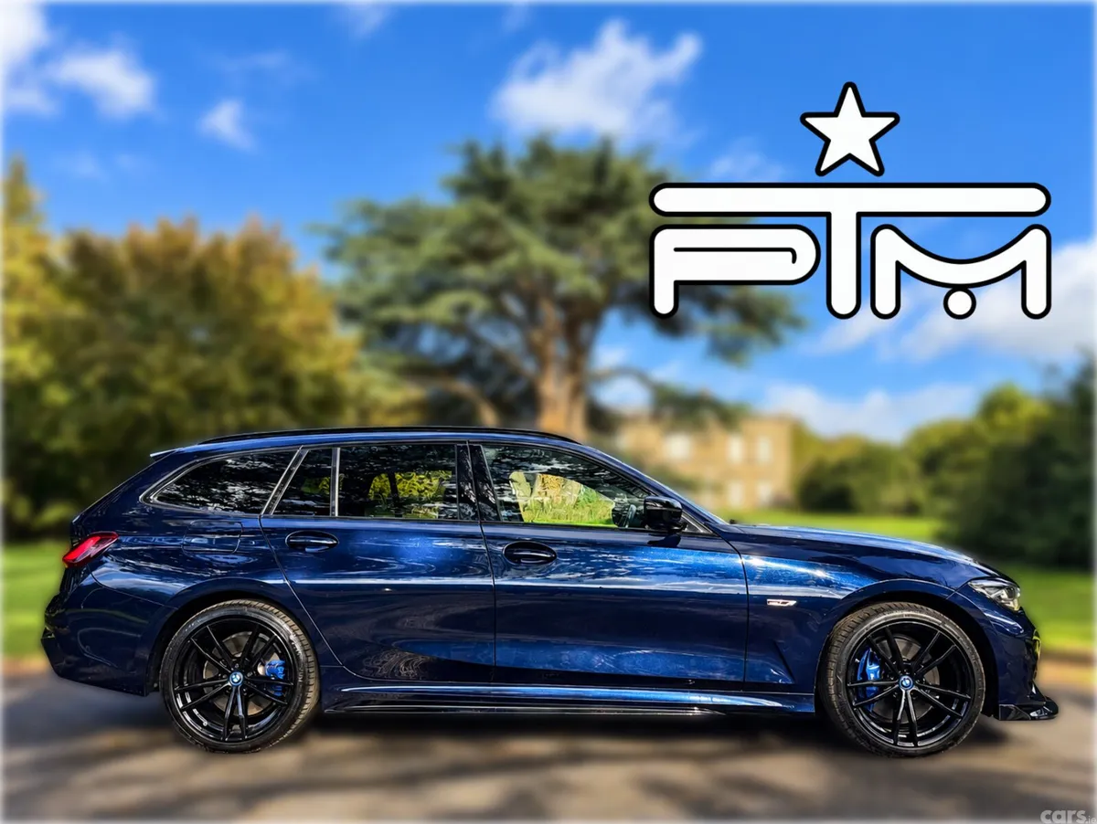 BMW 3-Series Estate, Petrol Plug-in Hybrid, 2022, Blue