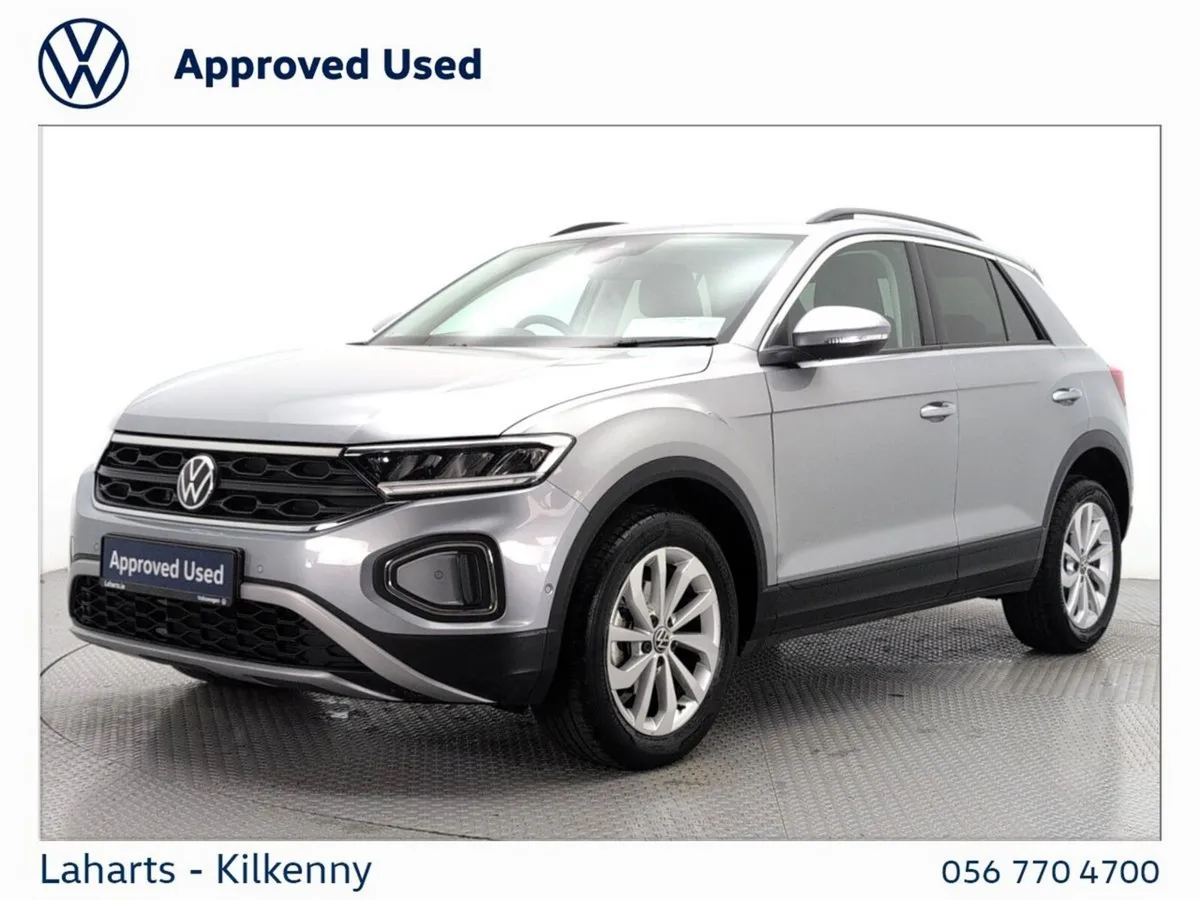 Volkswagen T-Roc SUV, Petrol, 2026, Silver