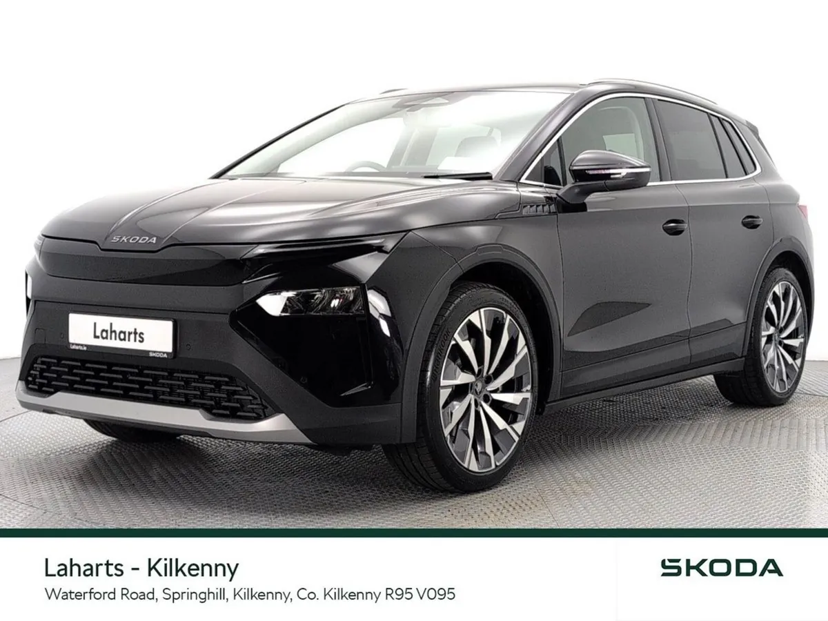Skoda Elroq SUV, Electric, 2026, Black