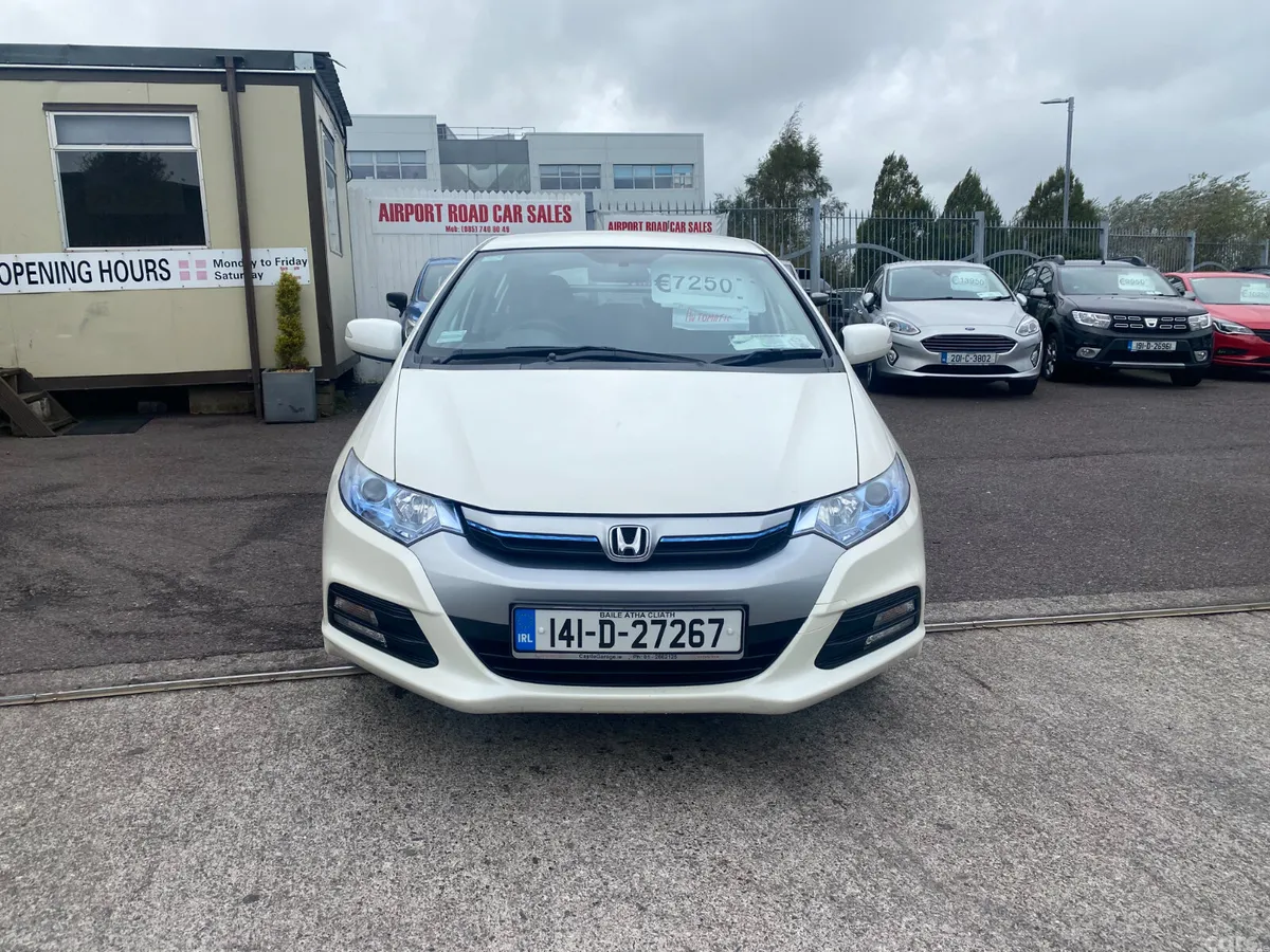 Honda Insight Hatchback, Petrol Hybrid, 2014, White