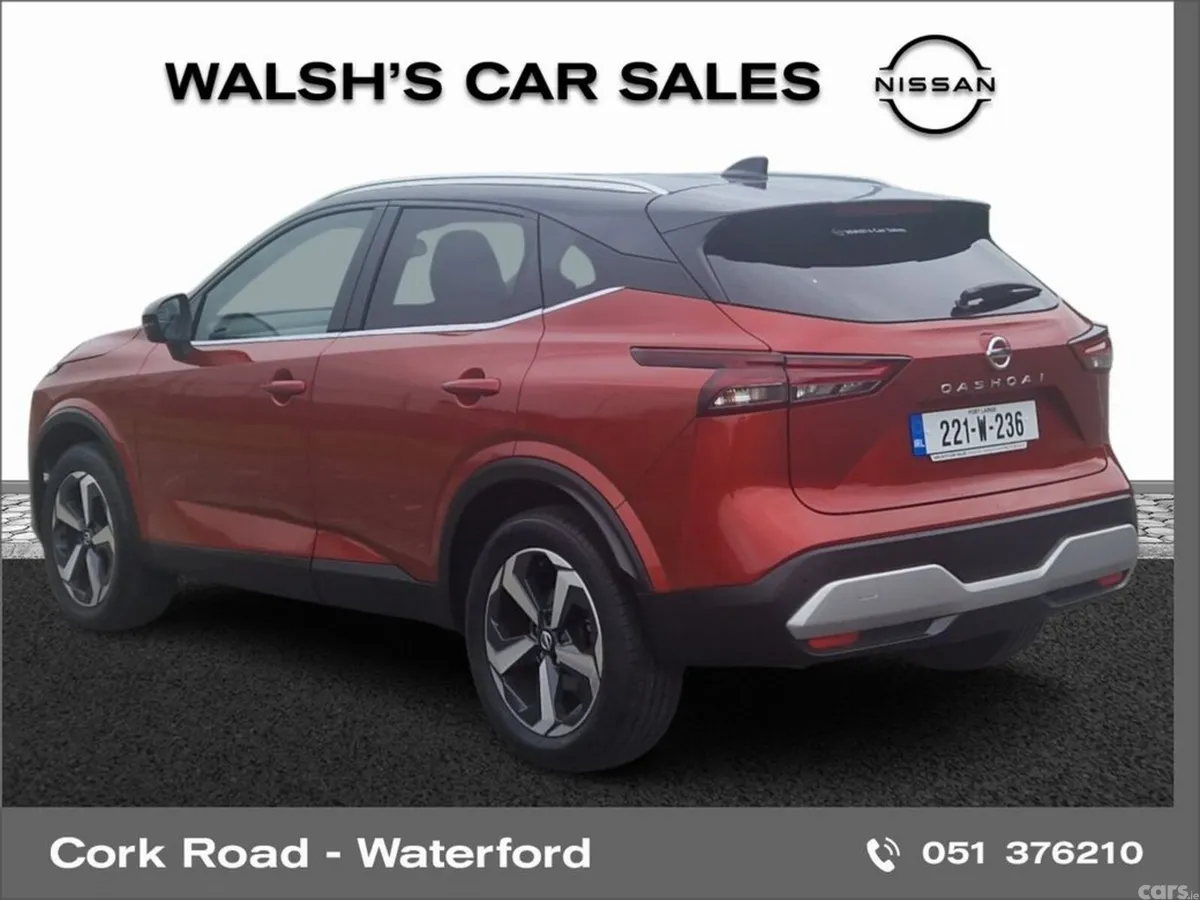 Nissan Qashqai SUV, Petrol, 2022, Red