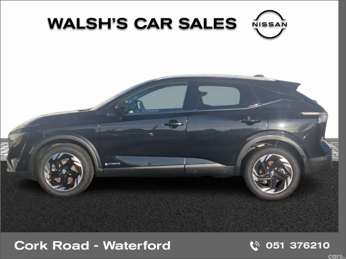 Nissan Qashqai SUV, Petrol Hybrid, 2026, Black