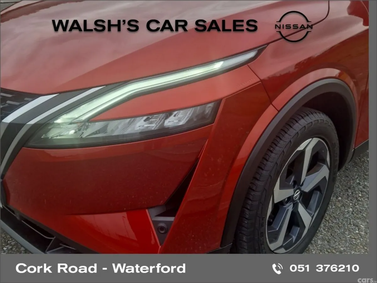 Nissan Qashqai SUV, Petrol, 2022, Red
